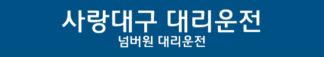 사랑대구 대리운전
